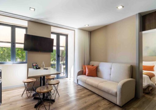 One Bedroom Flat with View