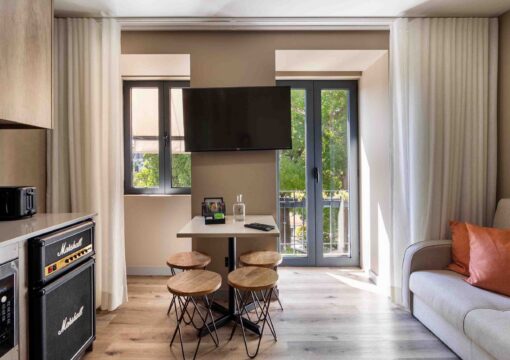 One Bedroom Flat with View